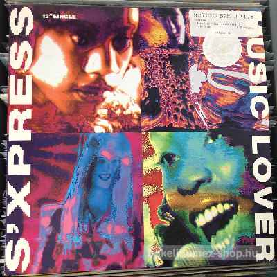S Xpress - Music Lover  (12", Single) (vinyl) bakelit lemez