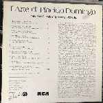 Placido Domingo  LArte Di Placido Domingo  (LP, Album)