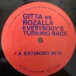 Gitta Vs. Rozalla  Everybodys Turning Back  (12")