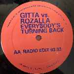 Gitta Vs. Rozalla  Everybodys Turning Back  (12")