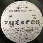 Various  ZYX Disco Club Volume 2  (LP, Comp, Mixed)