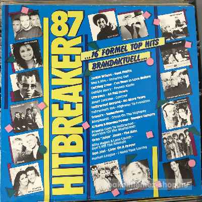 Various - Hitbreaker 287 - 16 Formel Top Hits brandaktuell  (LP, Comp) (vinyl) bakelit lemez