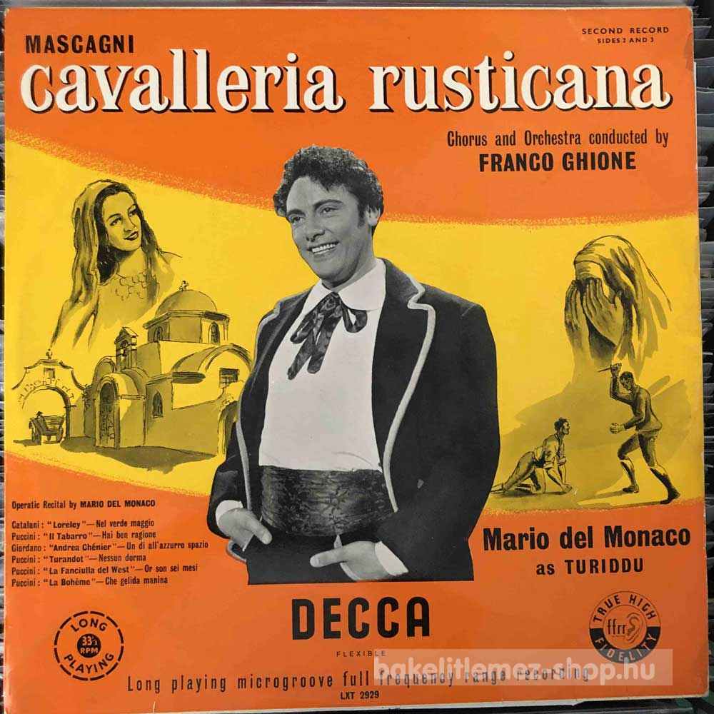 Pietro Mascagni - Cavalleria Rusticana (Record 2 Of 2)