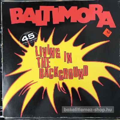 Baltimora - Living In The Background  (12", Maxi) (vinyl) bakelit lemez