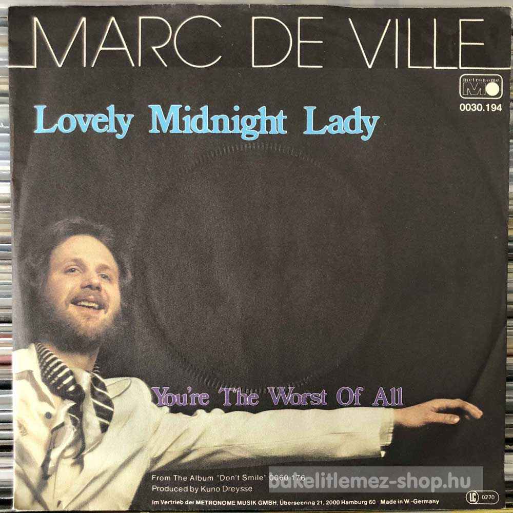 Marc De Ville - Lovely Midnight Lady