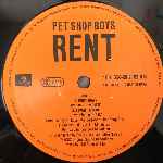 Pet Shop Boys  Rent  (12", Maxi)
