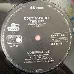 Communards With Sarah Jane Morris  Dont Leave Me This Way  (12", Maxi)