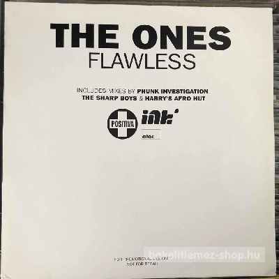 The Ones - Flawless  (2 x 12", Promo) (vinyl) bakelit lemez
