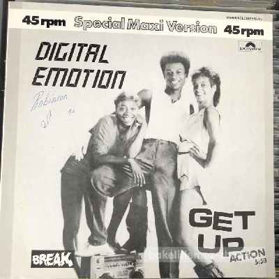 Digital Emotion - Get Up Action  (12", Maxi) (vinyl) bakelit lemez