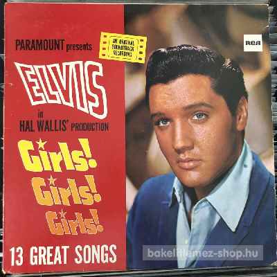Elvis - Girls! Girls! Girls!  (LP, Album, Re) (vinyl) bakelit lemez