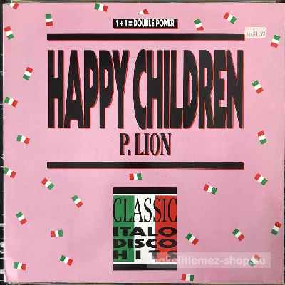 P. Lion - Happy Children (Remix 88)  (12") (vinyl) bakelit lemez