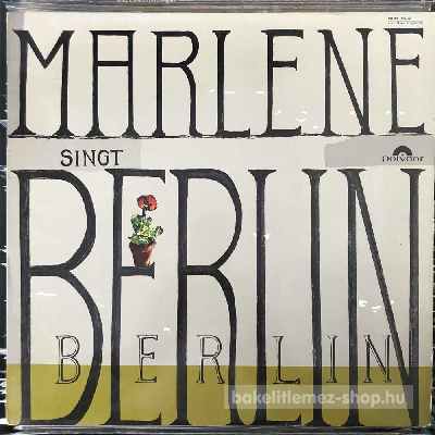 Marlene Dietrich - Marlene Dietrich Singt Berlin Berlin  (LP, Album) (vinyl) bakelit lemez