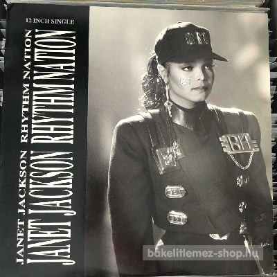 Janet Jackson - Rhythm Nation  (12", Single) (vinyl) bakelit lemez