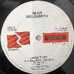 Glen Goldsmith  I Wont Cry (Rare Block Mix)  (12")