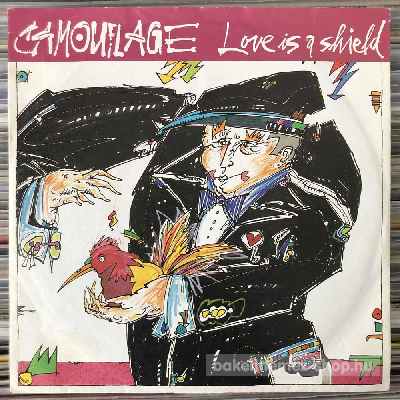 Camouflage - Love Is A Shield  (7", Single) (vinyl) bakelit lemez