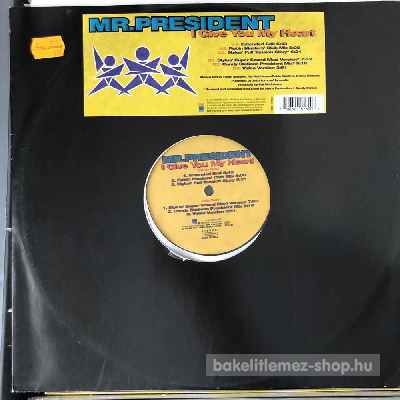 Mr. President - I Give You My Heart  (12") (vinyl) bakelit lemez