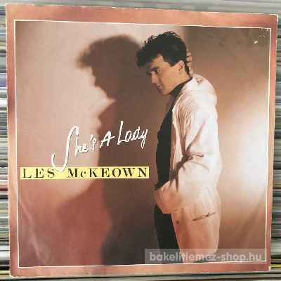 Les McKeown - Shes A Lady  (7", Single) (vinyl) bakelit lemez