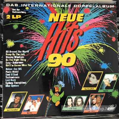 Various - Neue Hits 90 - Das Internationale Doppelalbum  (2 x Vinyl, Comp) (vinyl) bakelit lemez