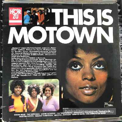 Various - This Is Motown  (LP, Comp, Re) (vinyl) bakelit lemez