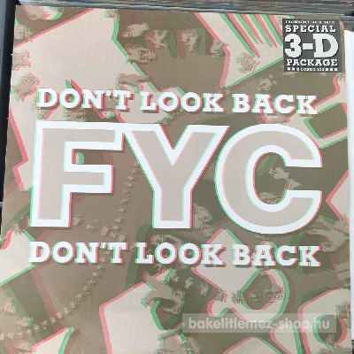 FYC - Dont Look Back  (12", Single) (vinyl) bakelit lemez