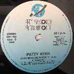 Patty Ryan  Stay With Me Tonight  (12")