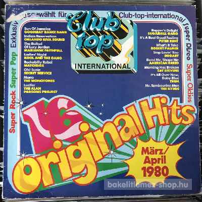 Various - 16 Original Hits Marz - April 1980  (LP, Comp) (vinyl) bakelit lemez