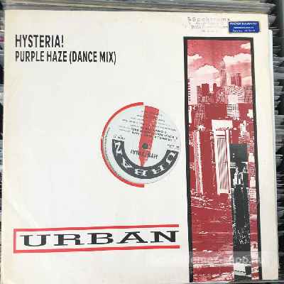 Hysteria! - Purple Haze (Dance Mix)  (12") (vinyl) bakelit lemez