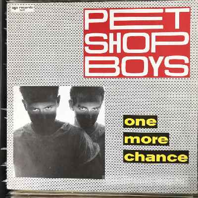 Pet Shop Boys - One More Chance  (12", Maxi) (vinyl) bakelit lemez