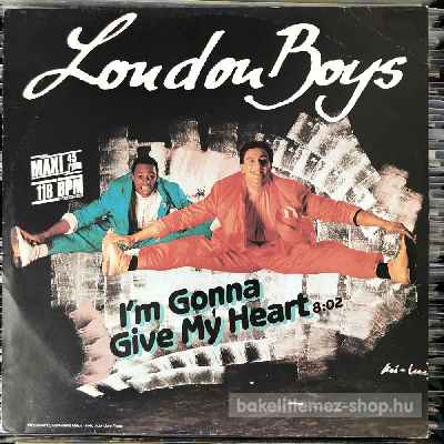 London Boys - Im Gonna Give My Heart  (12", Maxi) (vinyl) bakelit lemez