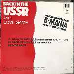 B-Mania  Back In The USSR  (12", Maxi)