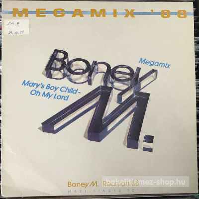Boney M. - Megamix 88  (12", Maxi) (vinyl) bakelit lemez