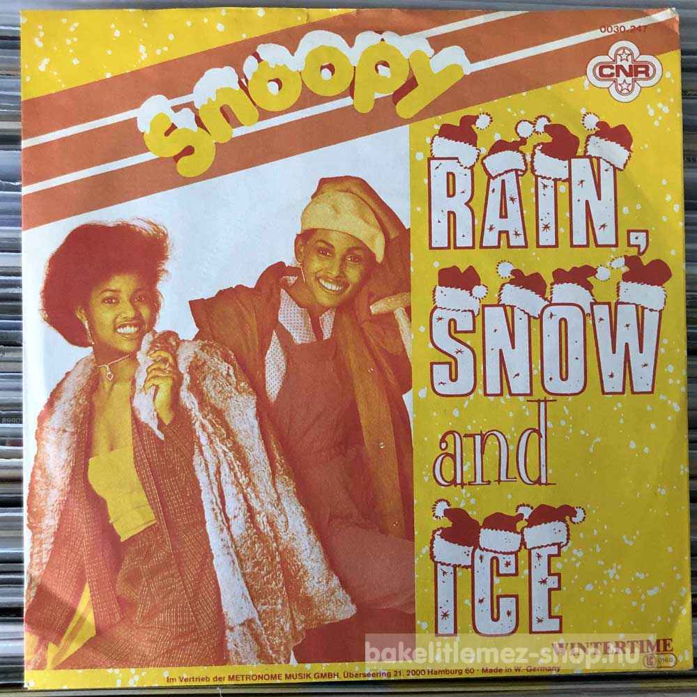 Snoopy - Rain, Snow And Ice