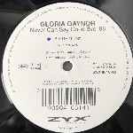 Gloria Gaynor  Never Can Say Good Bye 98  (12", Promo)