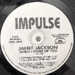 Janet Jackson  Runaway, When I Think Of You (Remixes)  (2 x 12")