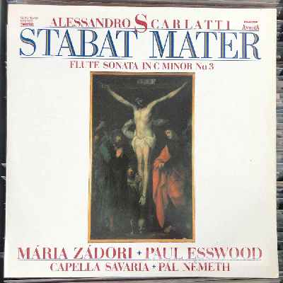 Alessandro Scarlatti, Mária Zádori - Stabat Mater  (LP, Album) (vinyl) bakelit lemez