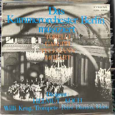 Kammerorchester Berlin, Torelli, Mozart - Das Kammerorchester Berlin Musiziert  (LP, Album) (vinyl) bakelit lemez