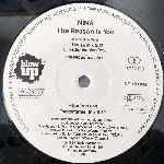 Nina  The Reason Is You  (12", Promo)