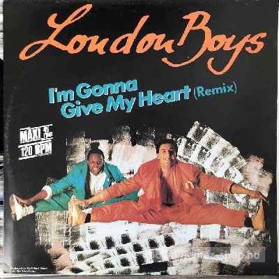 London Boys - Im Gonna Give My Heart (Remix)  (12", Maxi) (vinyl) bakelit lemez