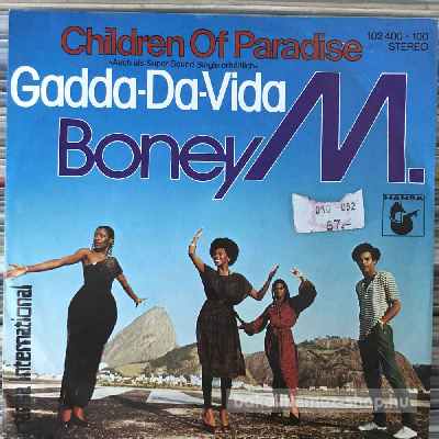 Boney M. - Children Of Paradise, Gadda-Da-Vida  (7", Single) (vinyl) bakelit lemez