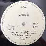 Sabina M.  Excited For Love  (12")
