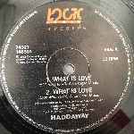 Haddaway  What Is Love  (12")