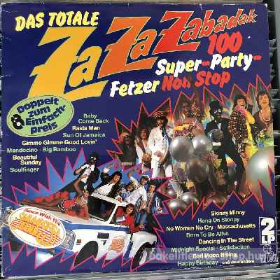 Saragossa Band - 100 Super-Party-Fetzer Non Stop  (2 x LP,  Album) (vinyl) bakelit lemez