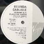 Belinda Carlisle  Heaven Is A Place On Earth  (12", Single)