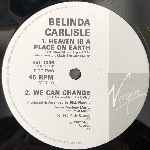Belinda Carlisle  Heaven Is A Place On Earth  (12", Single)