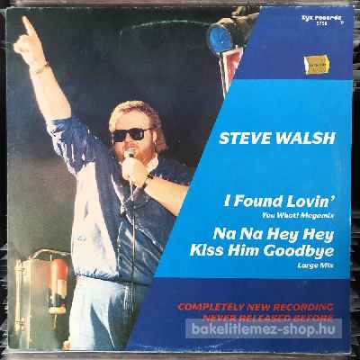 Steve Walsh - I Found Lovin  (12", Single) (vinyl) bakelit lemez