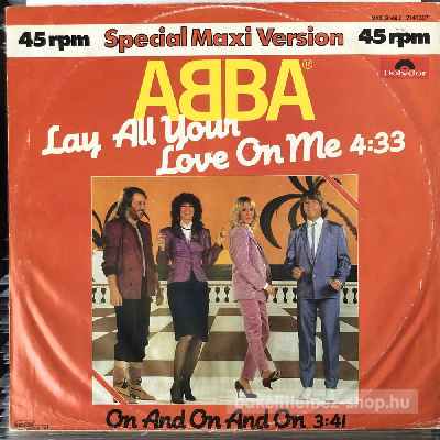 ABBA - Lay All Your Love On Me  (12", Maxi) (vinyl) bakelit lemez