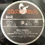 Milli Vanilli  Baby Don t Forget My Number  (12", Maxi)