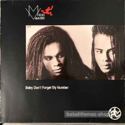 Milli Vanilli - Baby Don t Forget My Number  (12", Maxi) (vinyl) bakelit lemez