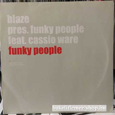 Blaze pres. Funky People feat. Cassio War - Funky People  (12") (vinyl) bakelit lemez