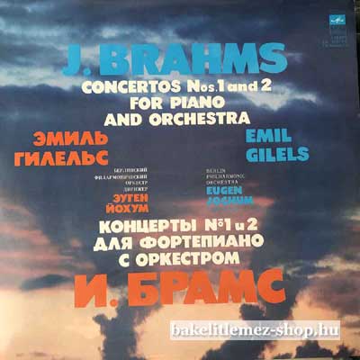 Johannes Brahms - Concertos Nos. 1 And 2 For Piano And Orchestra  DLP (vinyl) bakelit lemez